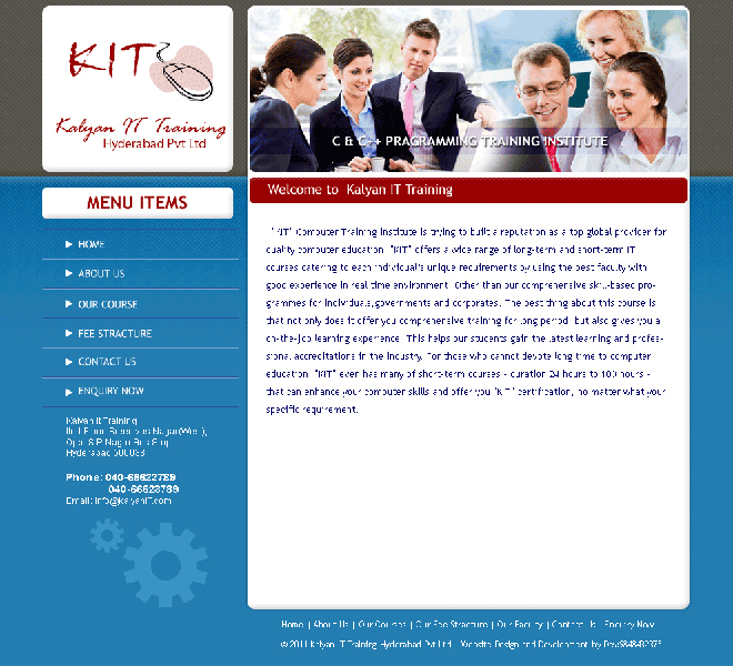 Kalyan IT  Training